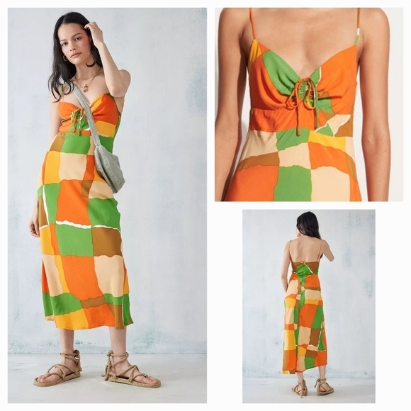 Tempio Dress in Costa Smeralda Print FAITHFULL THE‎ BRAND - Picture 1 of 2